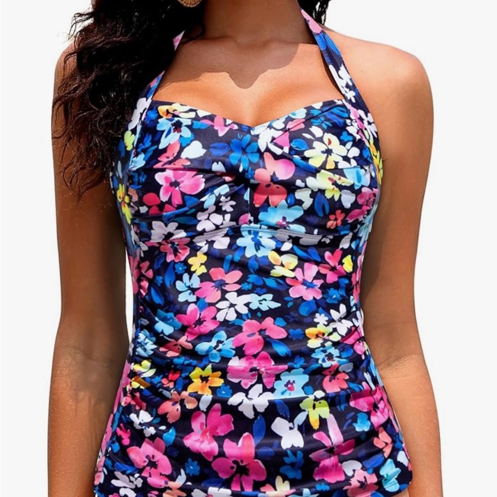 Vibrant Floral tankini